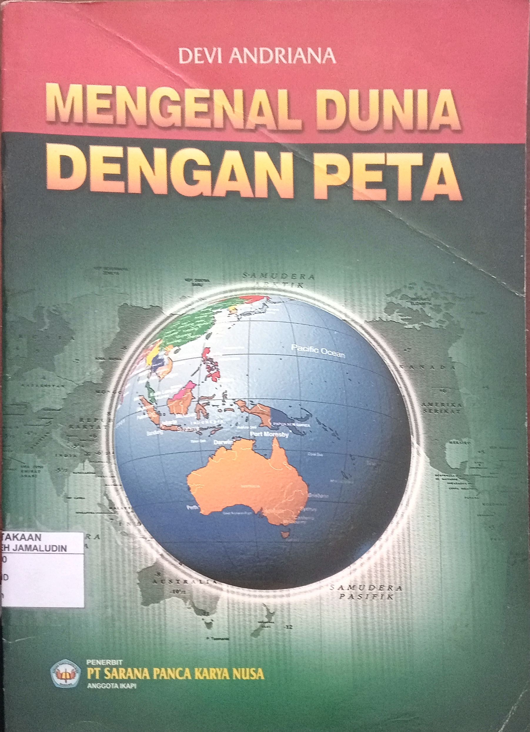 Sampul Mengenal Dunia Dengan Peta