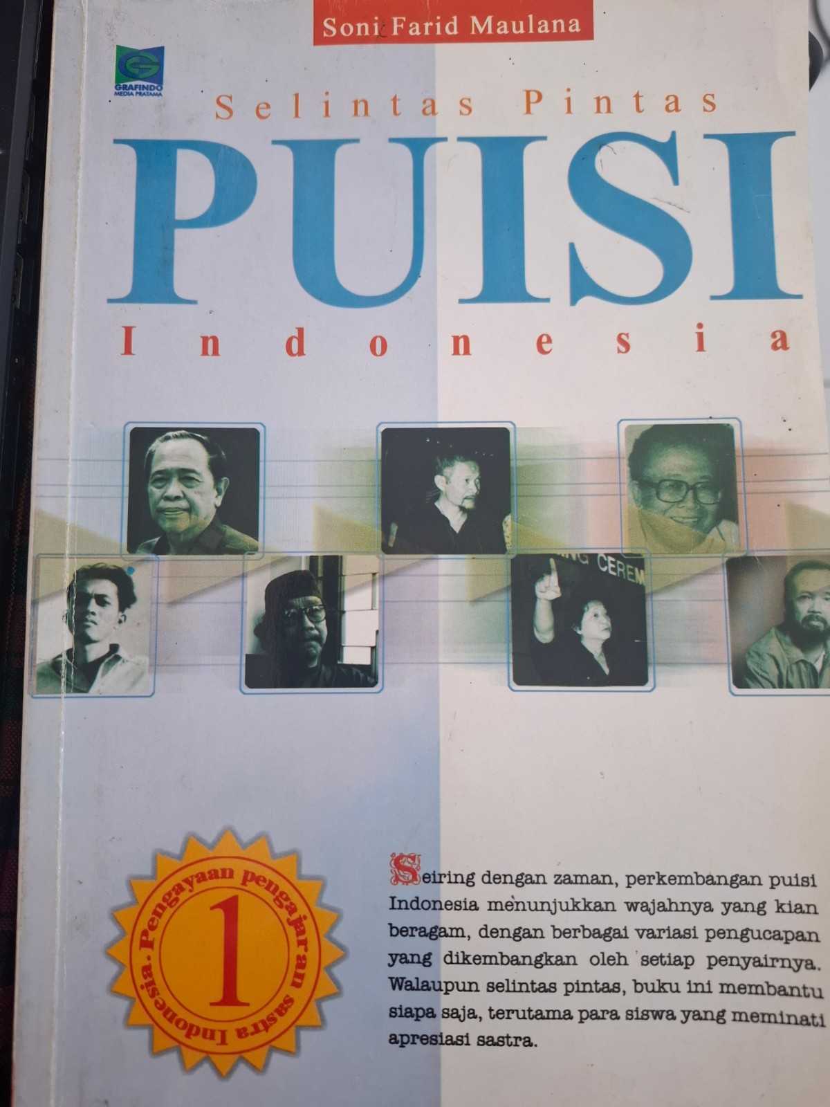 Sampul Selintas Pintas Puisi Indonesia 1