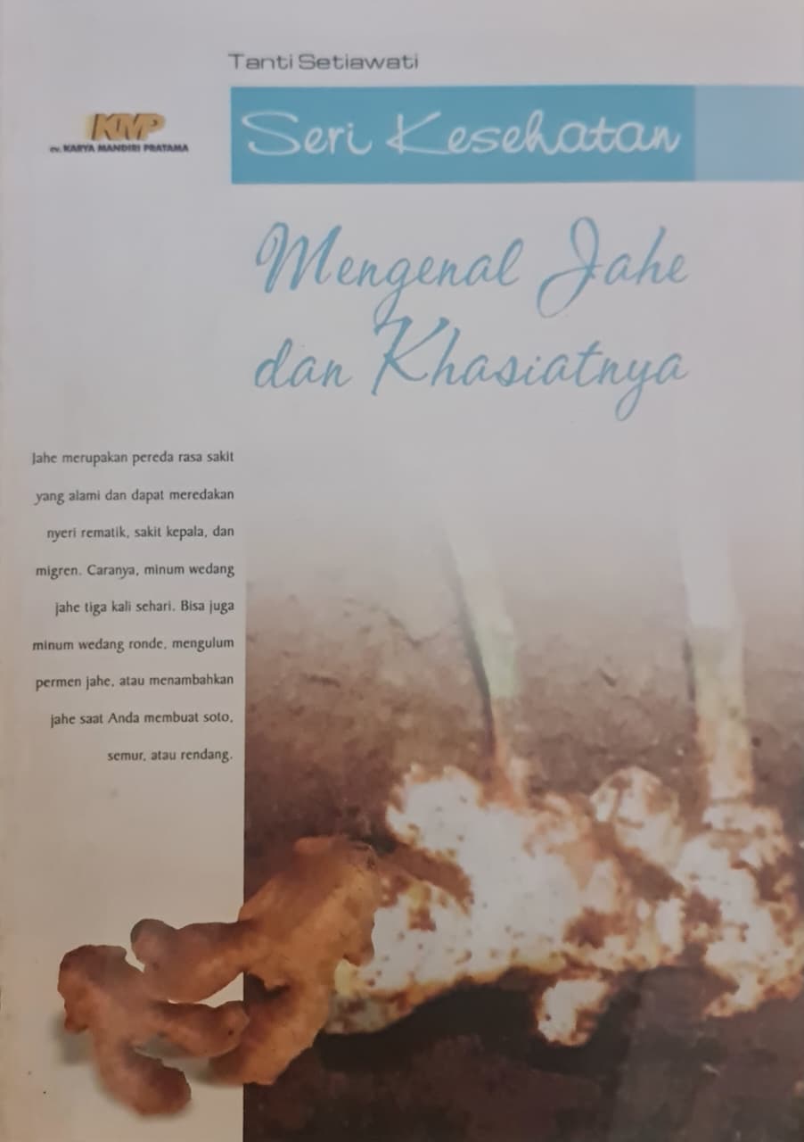 Sampul Mengenal Jahe dan Khasiatnya