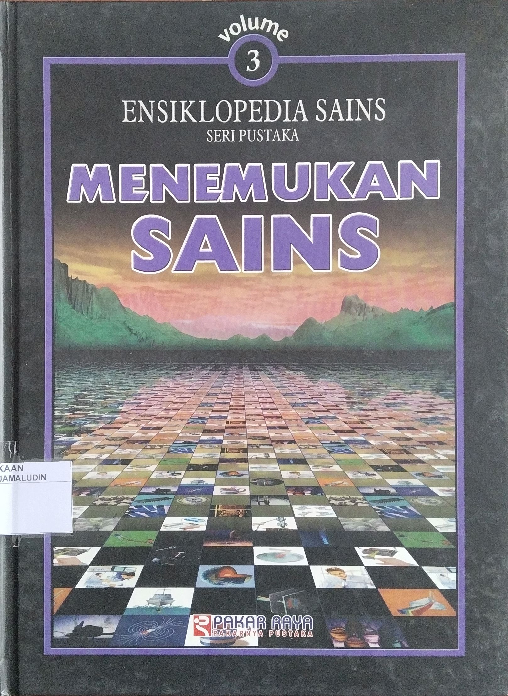 Sampul Ensiklopedia Sains Seri Pustaka Menemukan Sains