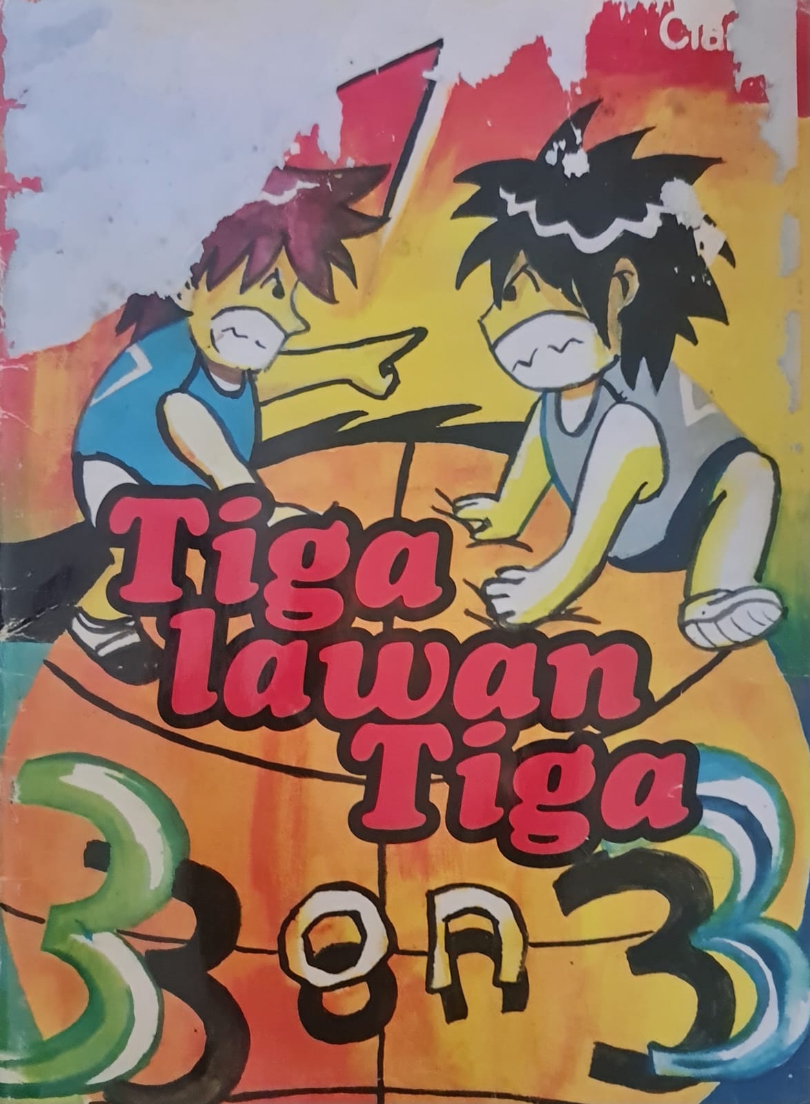 Sampul Tiga lawan Tiga