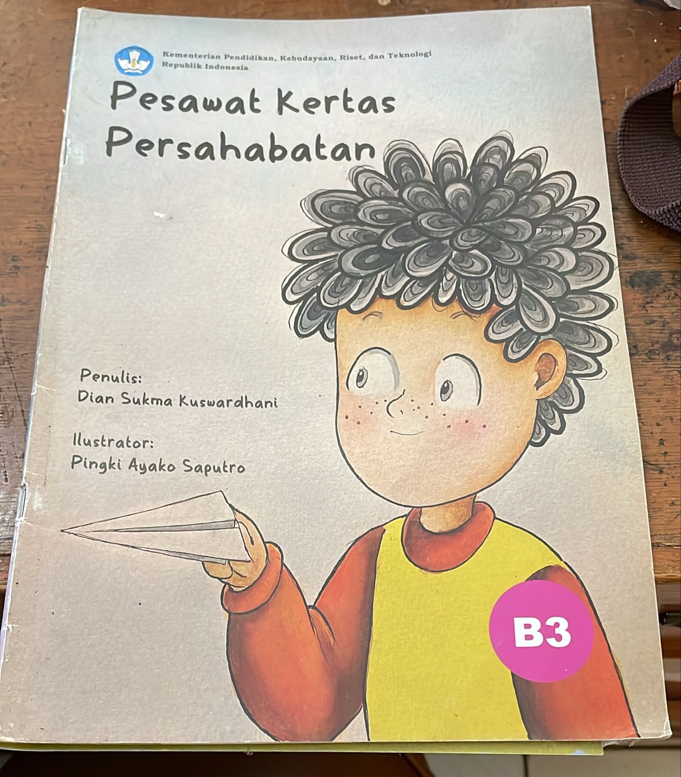 Sampul Pesawat Kertas Persahabatan