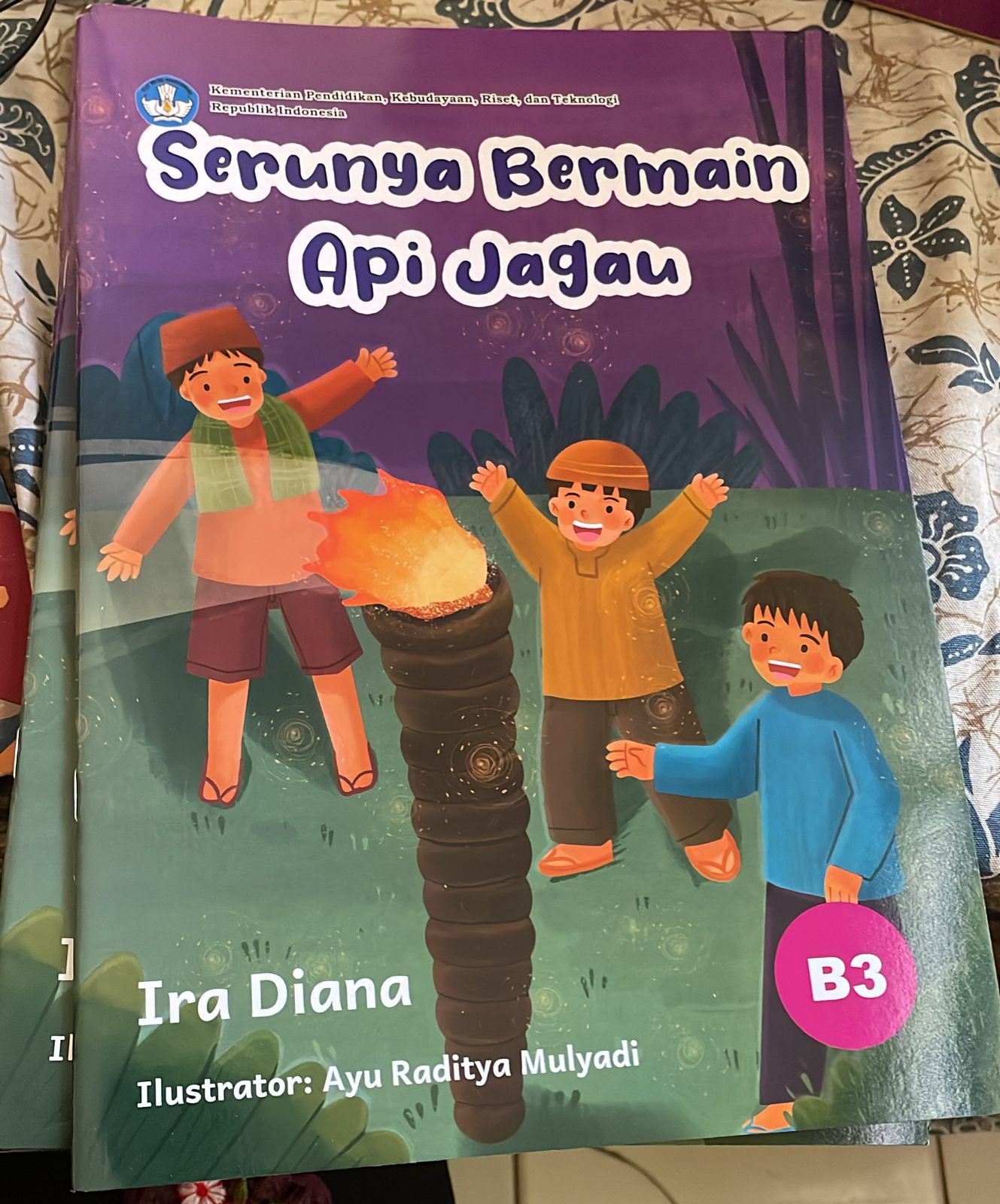 Sampul Serunya Bermain  Jagau