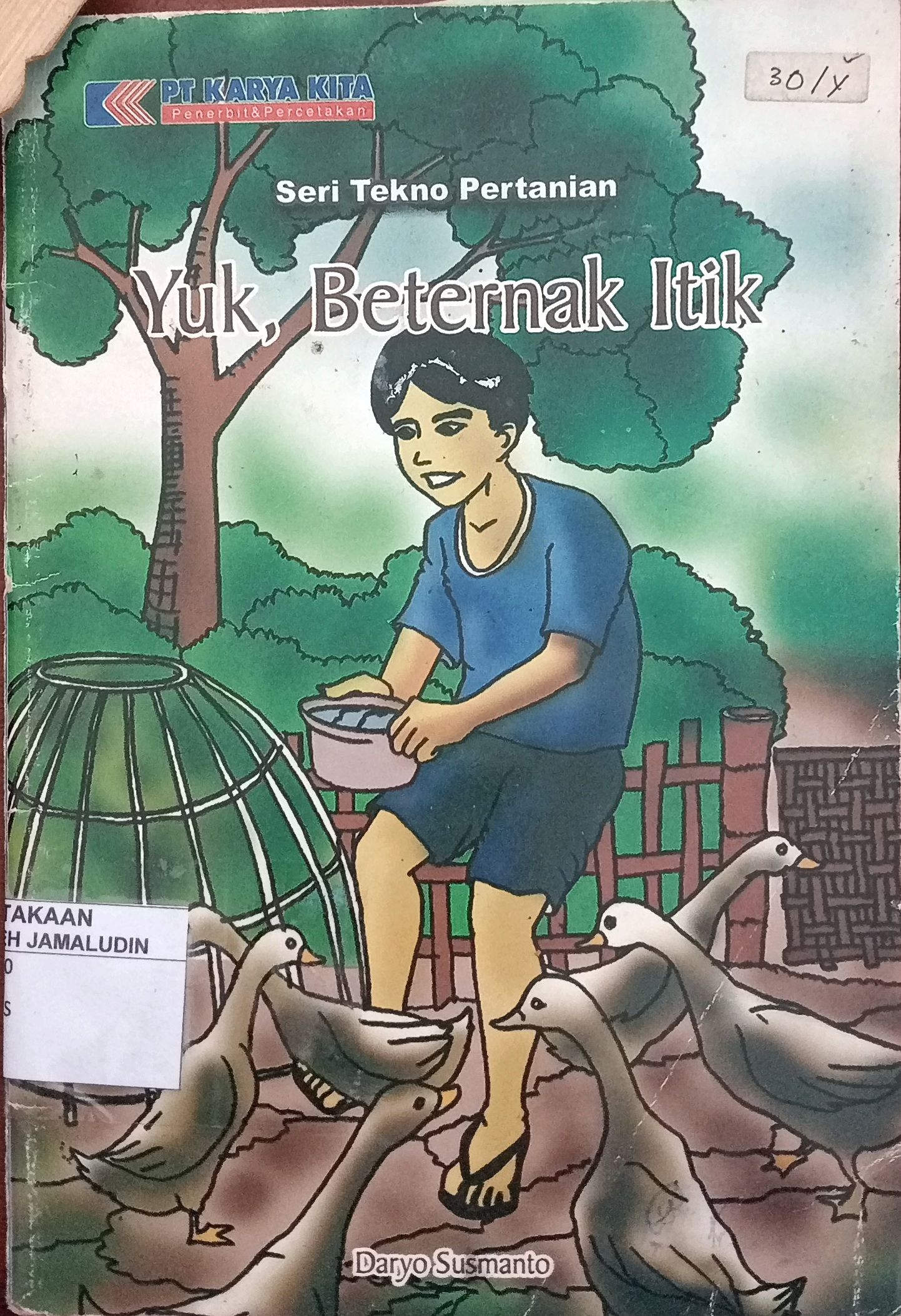 Sampul Seri Tekno Pertanian : Yuk, Beternak Itik