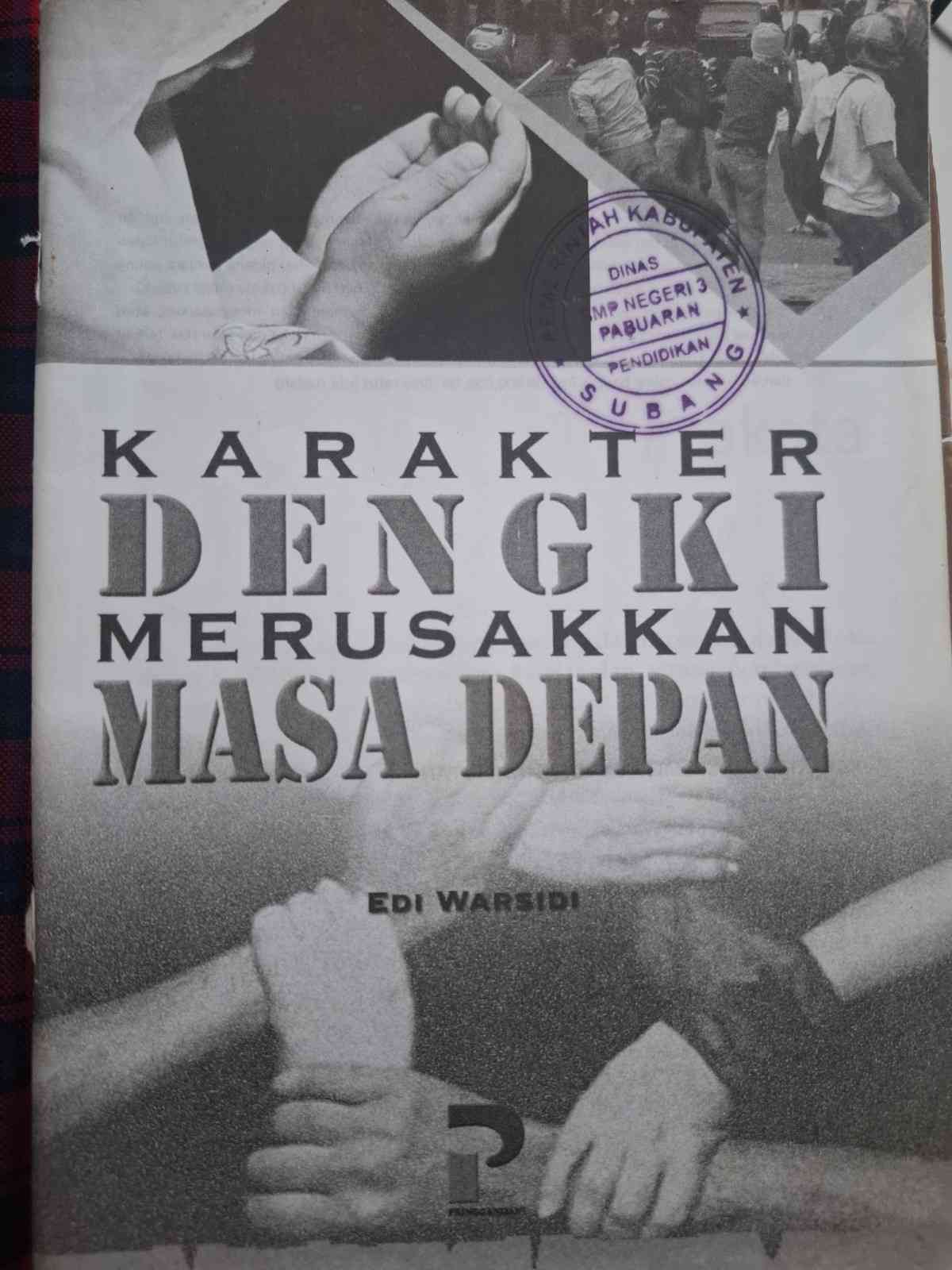 Sampul Karakter Dengki Merusakkan Masa Depan