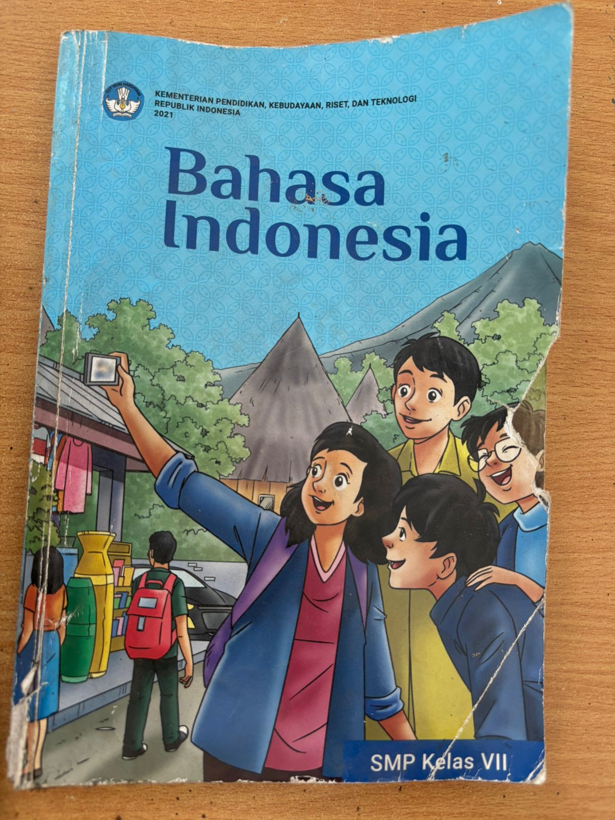 Sampul Bahasa Indonesia Kelas VII