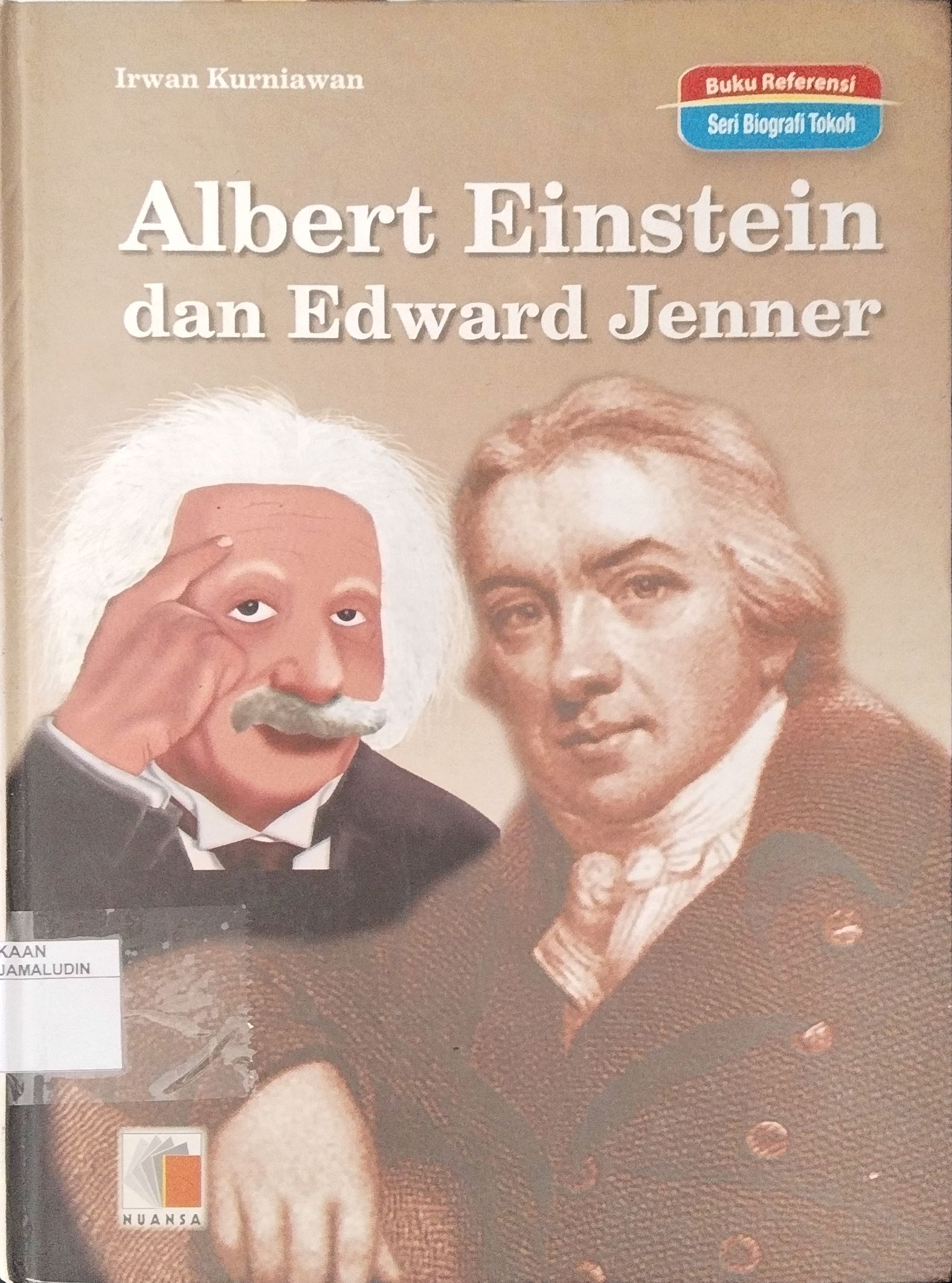 Sampul Albert Einstein dan Edward Jenner
