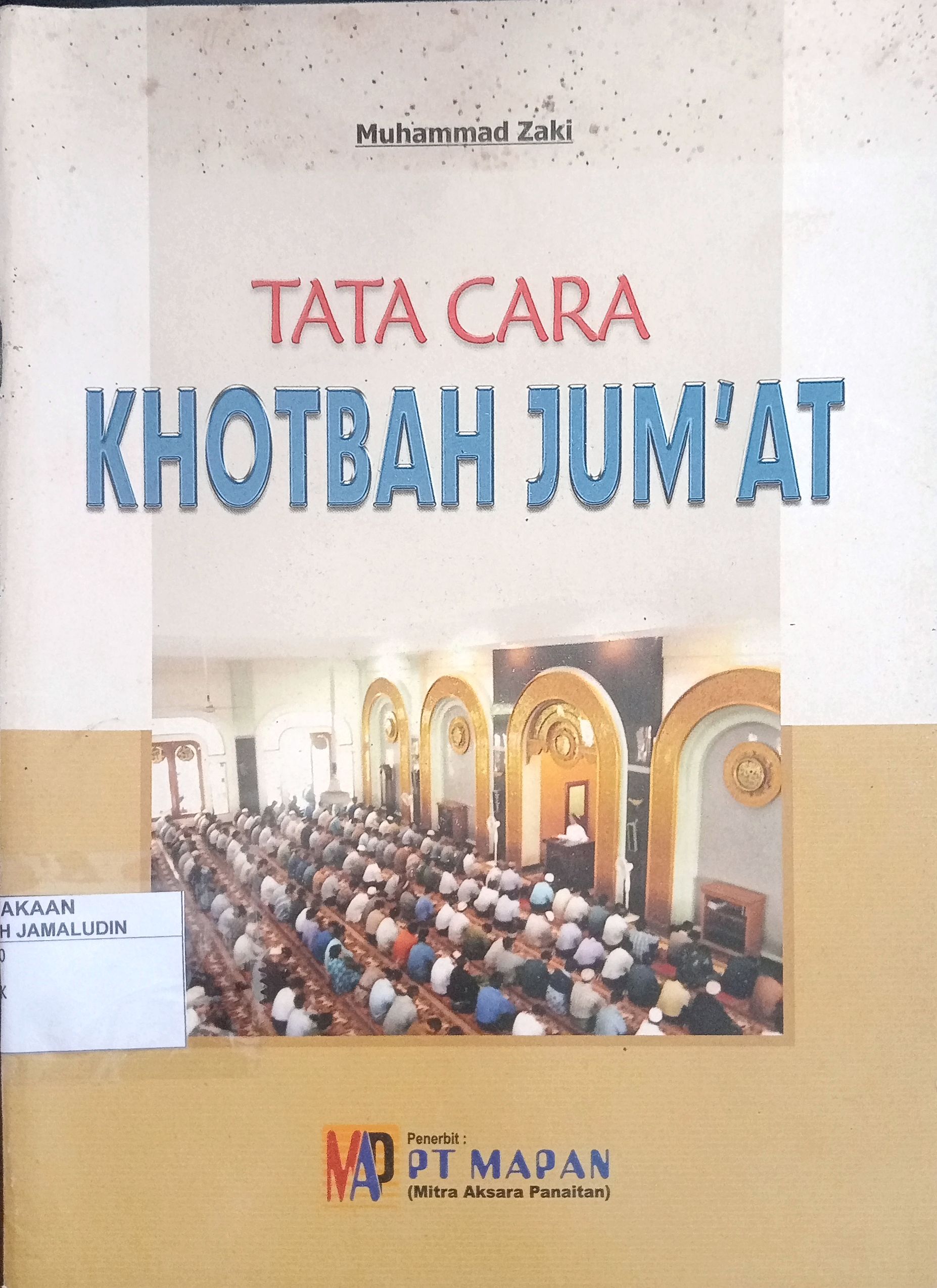Sampul Tata Cara Khotbah Jum'at