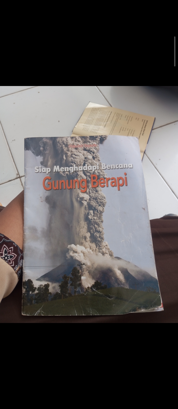 Sampul siap menghadapi bencana gunung berapi