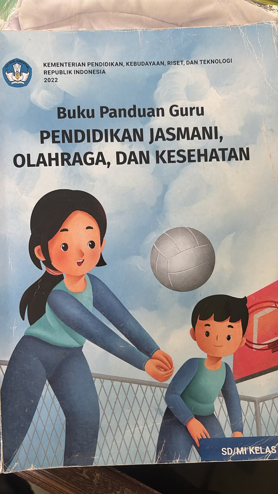 Sampul Buku panduan guru pendidikan jasmani olahraga dan kesehatan