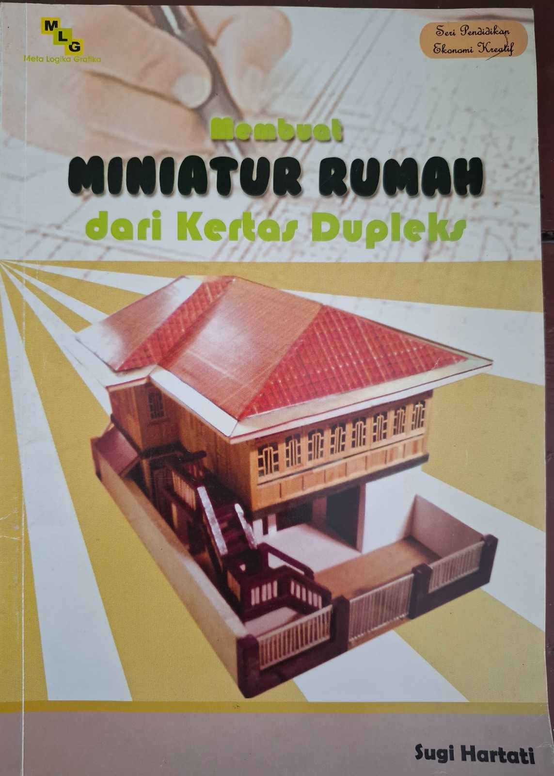 Sampul Membuat Miniatur Rumah dari Kertas Dupleks