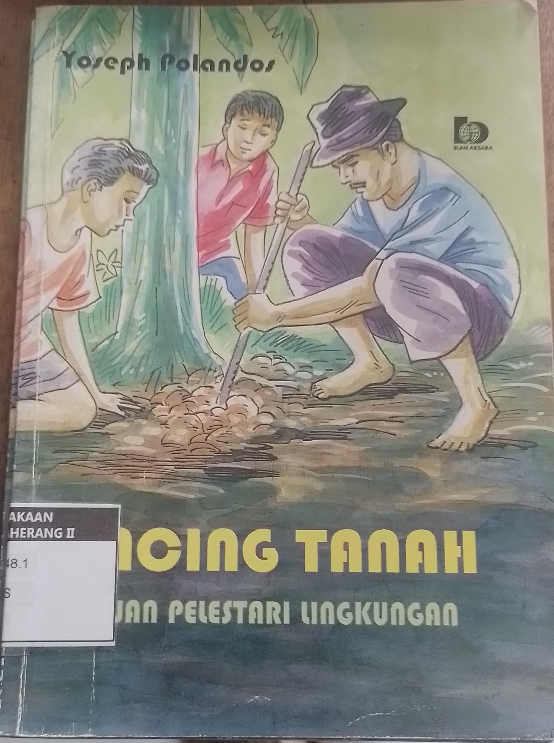Sampul CACING TANAH HEWAN PLESTARI LIGKUNGAN