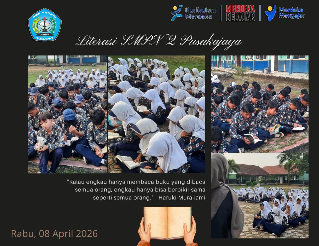 Giat Literasi Rutin Mingguan