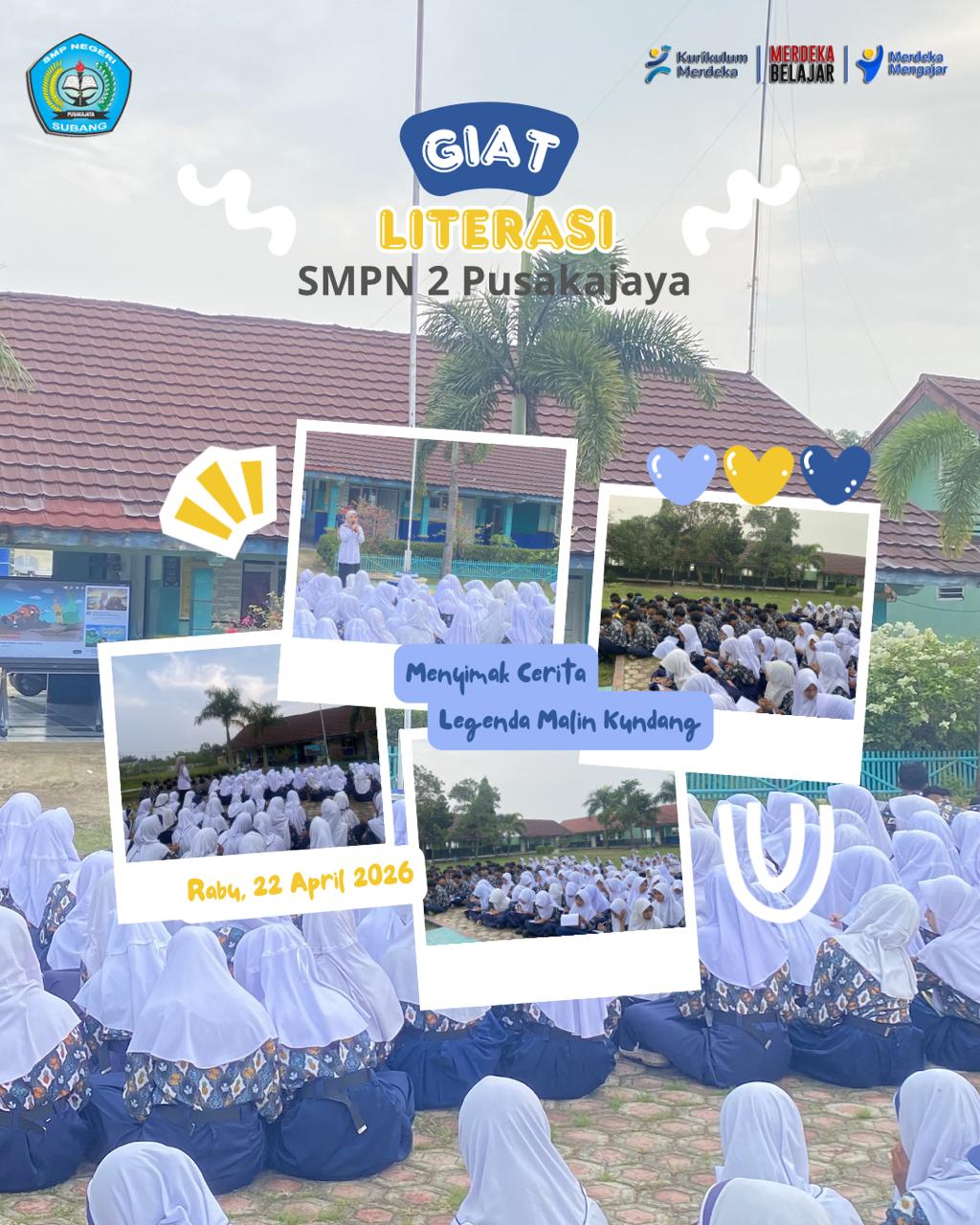 Giat Literasi Rutin Mingguan